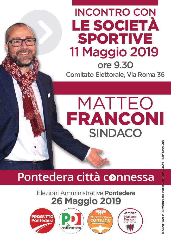 11 maggio incontro società sportive