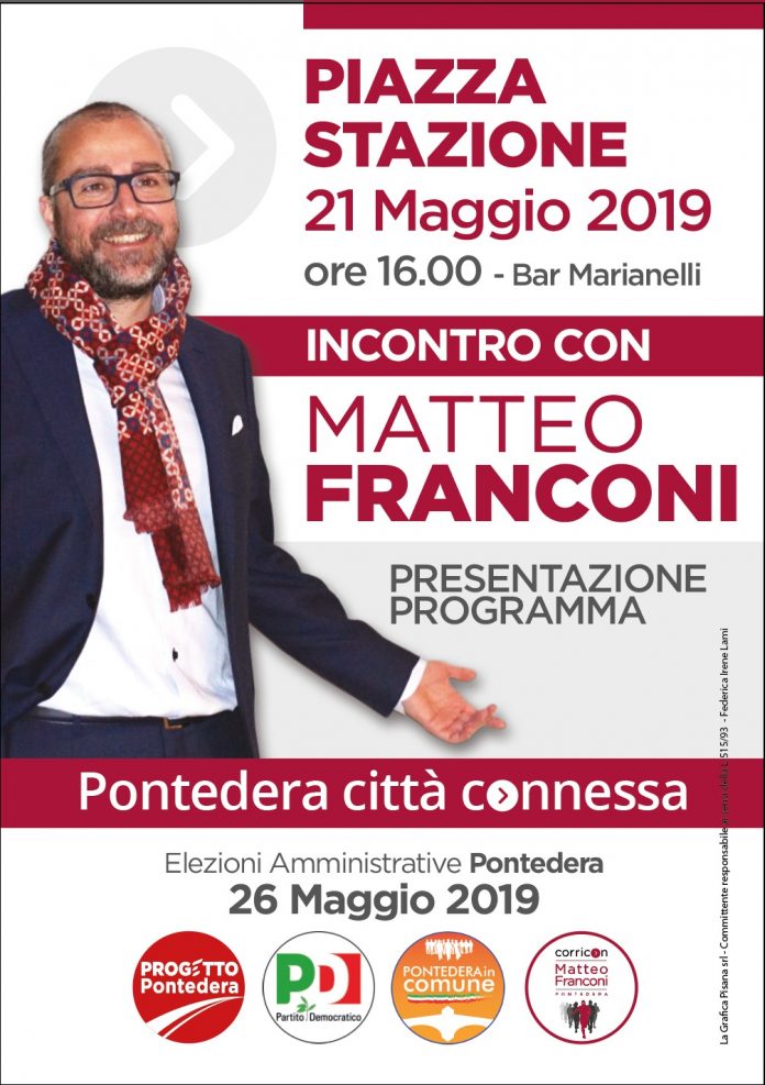 21 maggio ore 16 piazza stazione