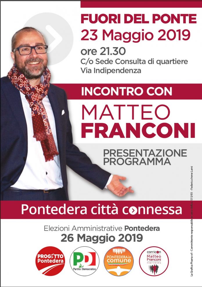 23 maggio 21.30 fuori del ponte